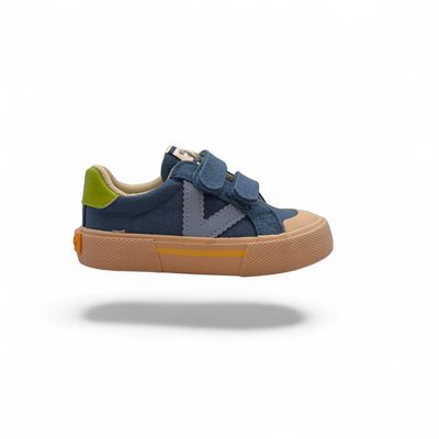 1355103 Victoria sneaker klitterband jeans