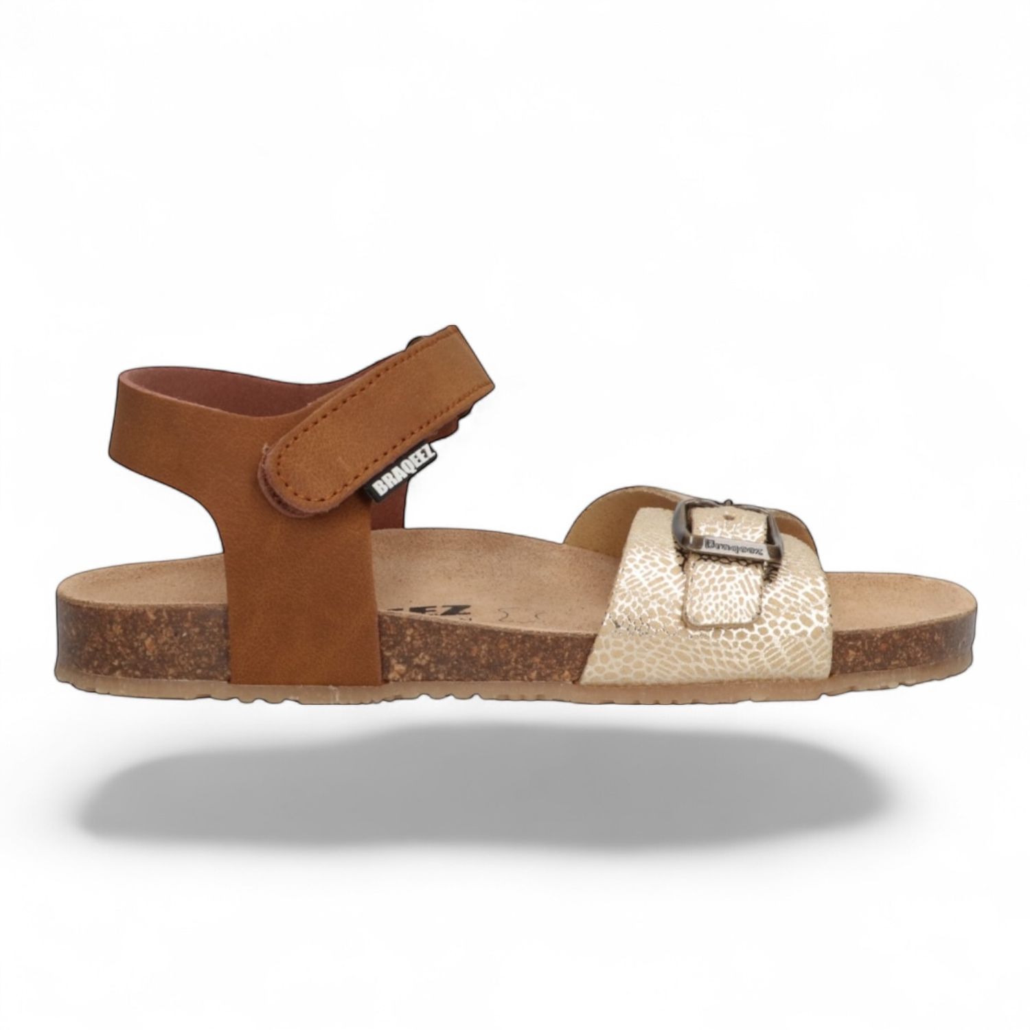 426412-713 Braqeez Sandaal Sunny Sandy/Cognac