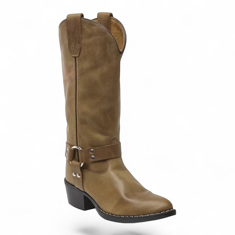 Bootstock Limited cowboy boots high - Beige suede