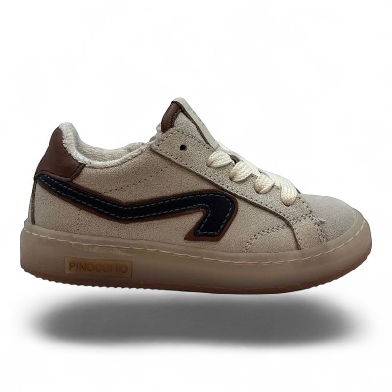 P1516 Jongens sneaker Beige combi