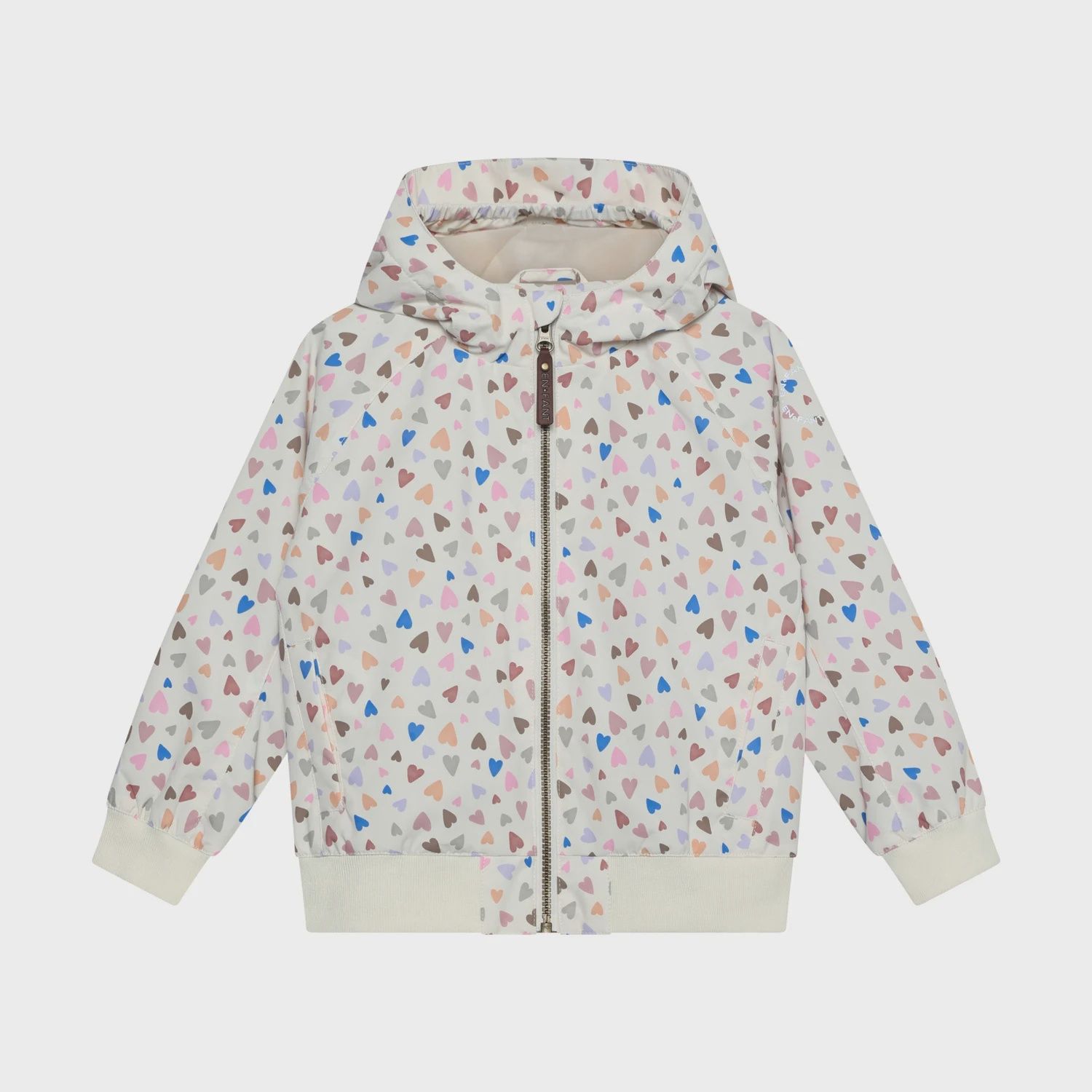 240410 Enfant Bomber jacket AOP Eggnog