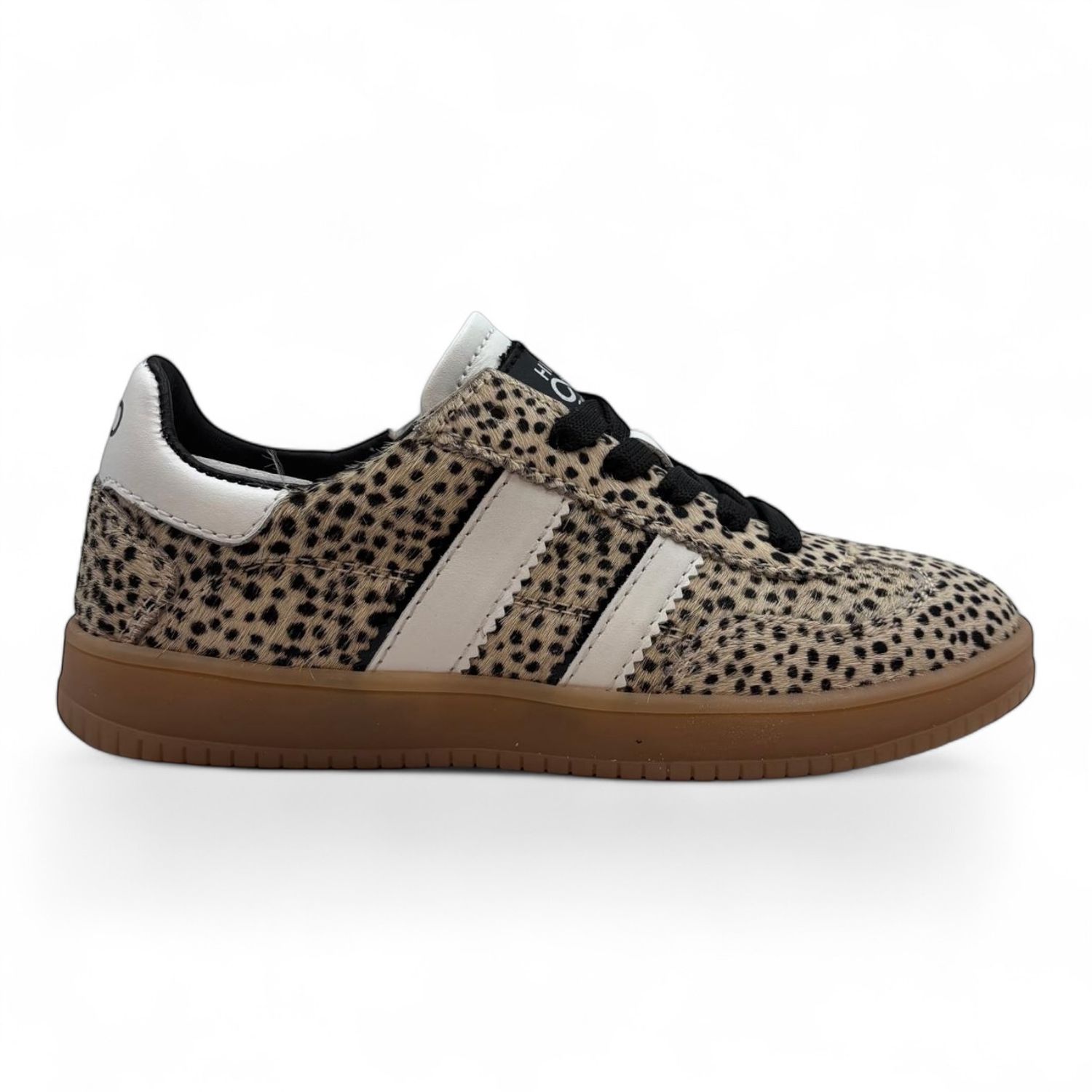 H1500 Meisjes sneaker leopard white