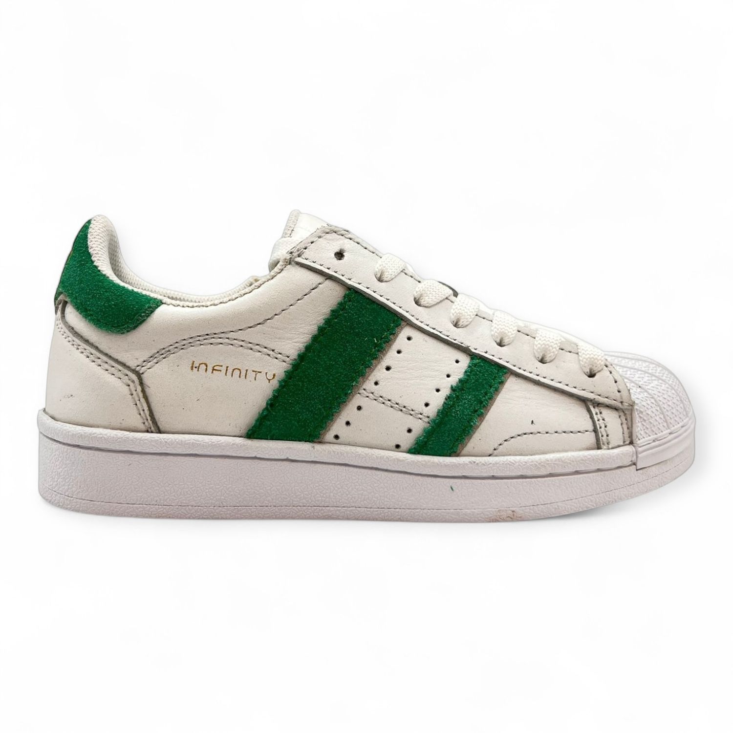 H1582 sneaker white /  green