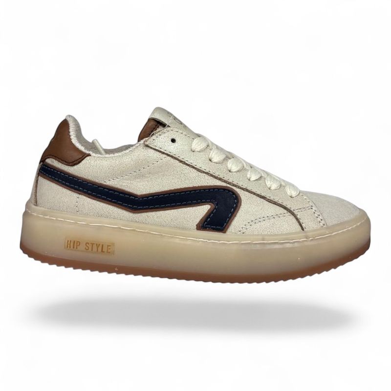 H1516 Jongenssneaker Beige combi