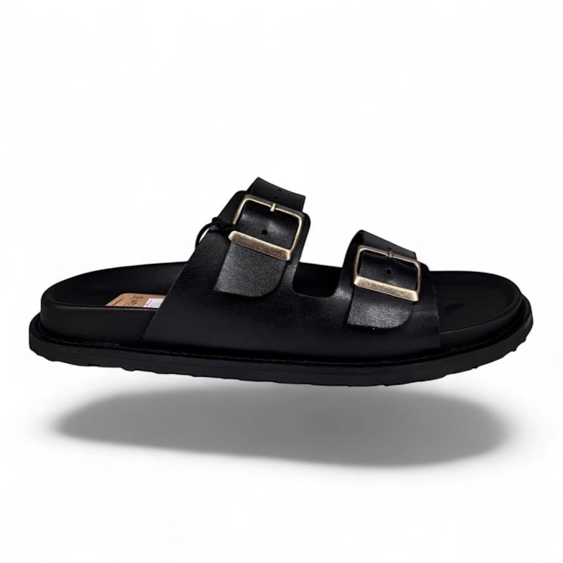 Steve madden Magnus Black Leat