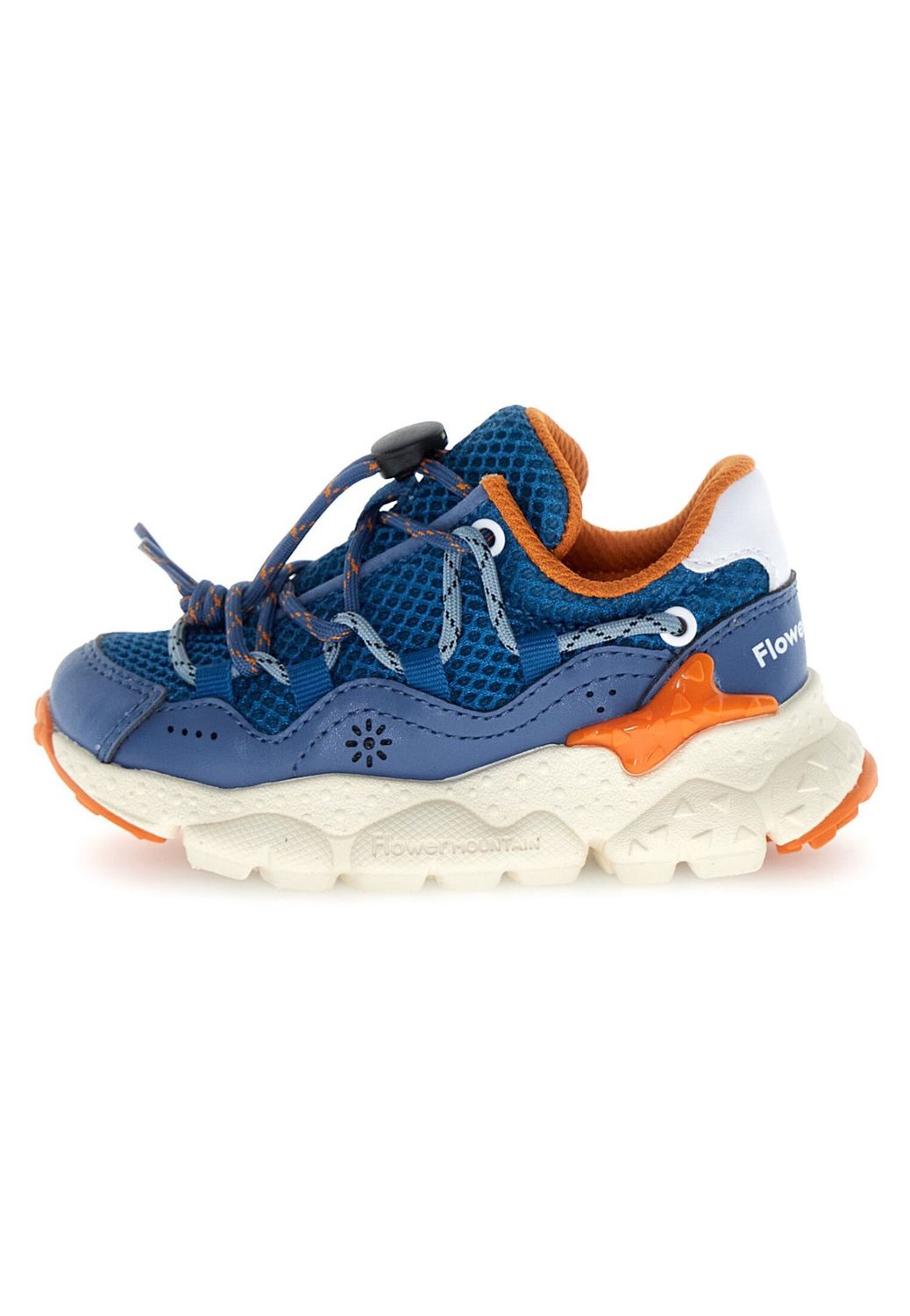RAIKIRI JUNIOR. E-CALF/MESH AZURE-ORANGE