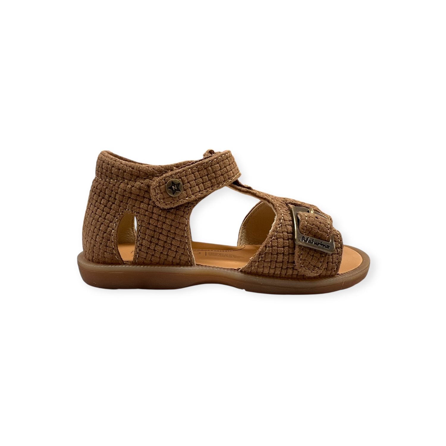 Naturino Quarzo suede woven Brown