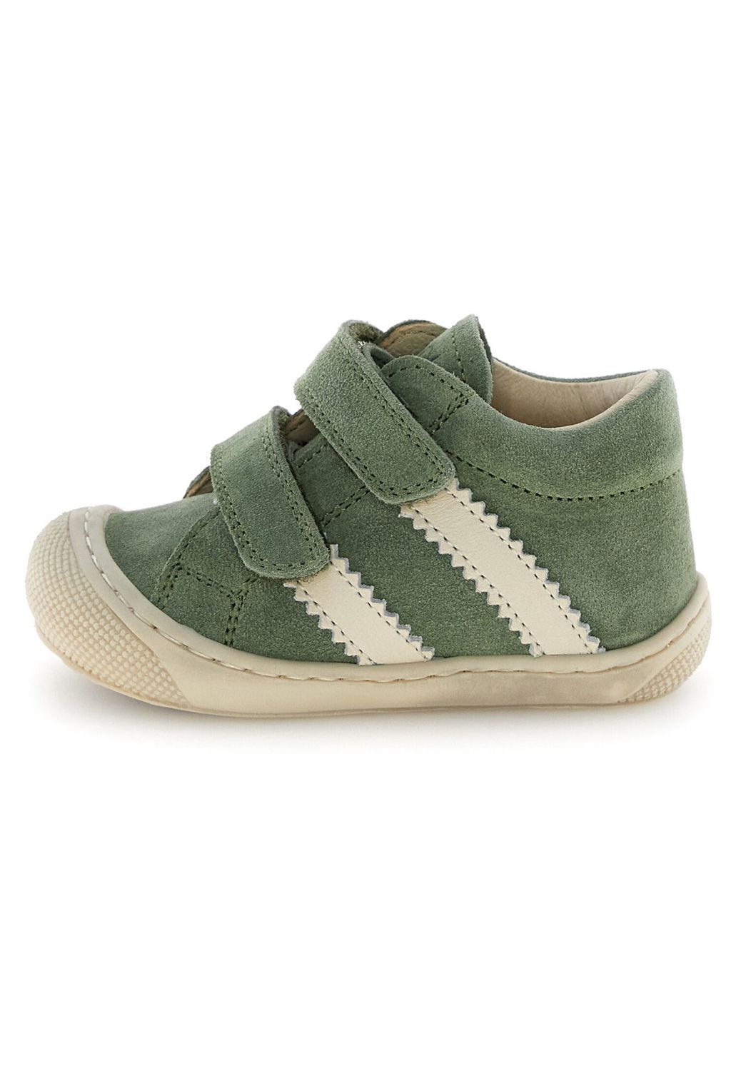 NATURINO MACKS 3 VL SUEDE LEAF-MILK