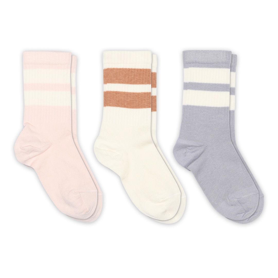Anker socks - 3-pack, Colour: Cherry Blossom, Size: 22/24