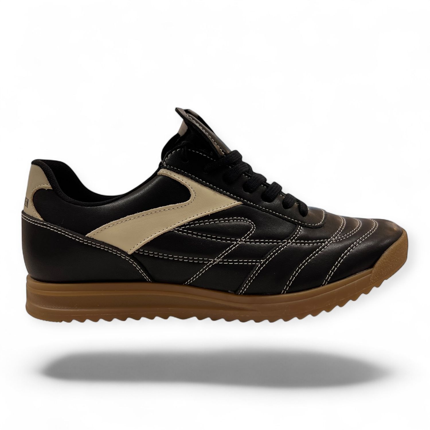 Steve madden Oakley Leather BLK/OFF WHT