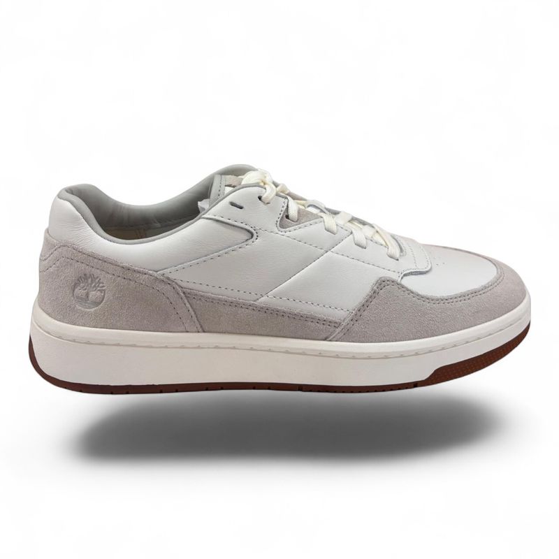 Low lace sneaker natural