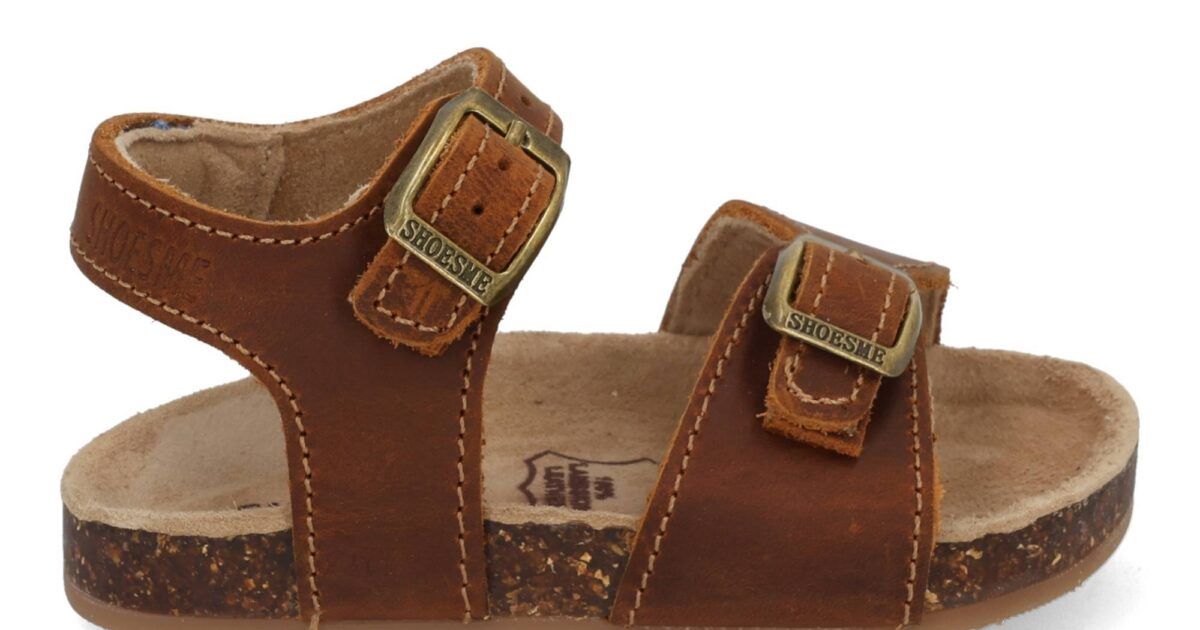 Shoes me  KL260022-E sandaal brown jongen