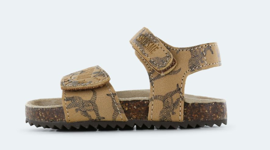 Shoes me  KL260004-O Dino brown sandaal