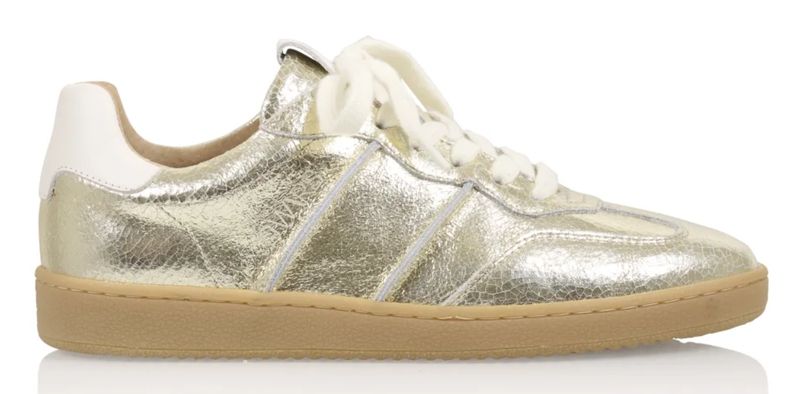 DWRS Poona sneaker champagne gold