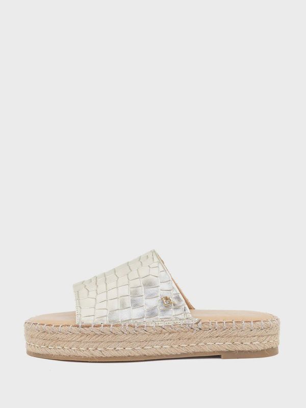 Babouche Tiffy | Espadrilles Goud