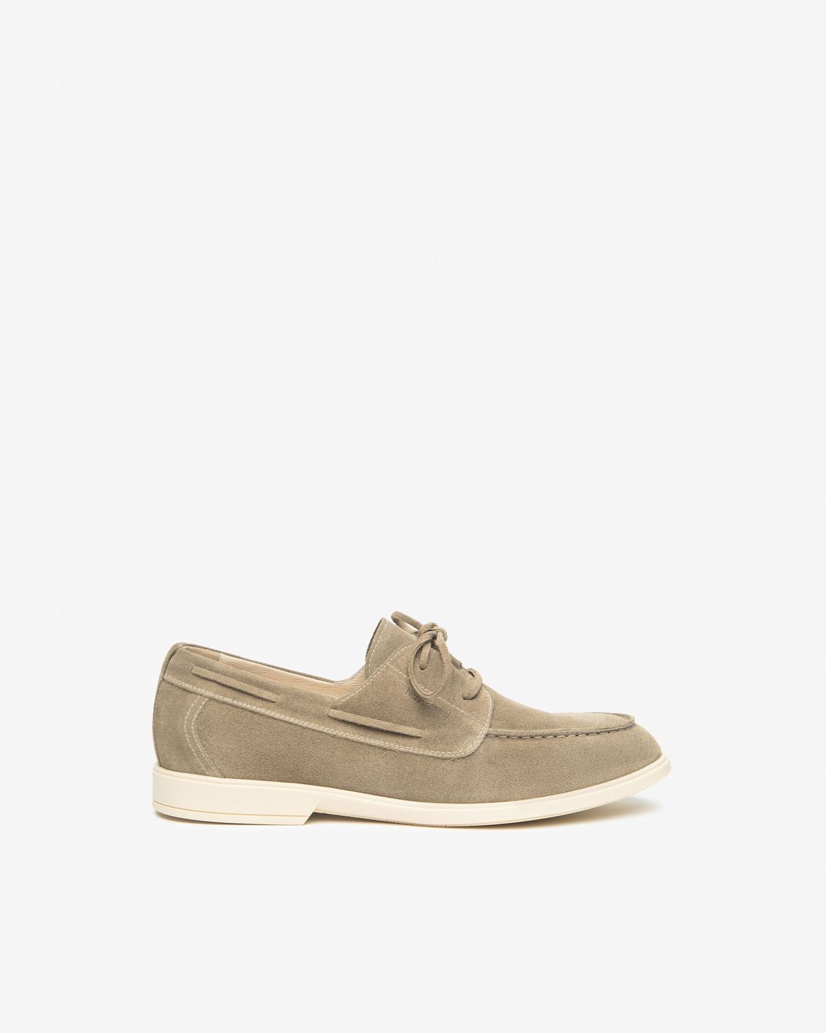 NeroGiardini E601061U_501 Men's Suede Tie-Up Shoes Sand / Beige