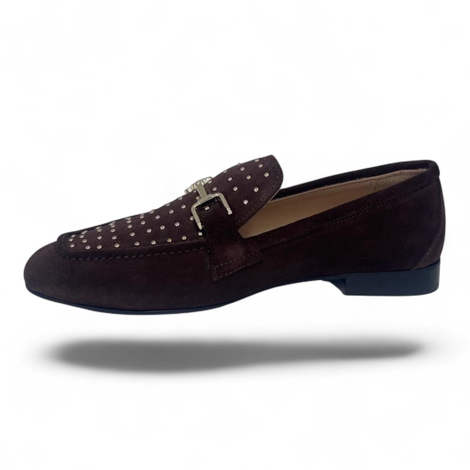 babouche pella  loafer donker bruin