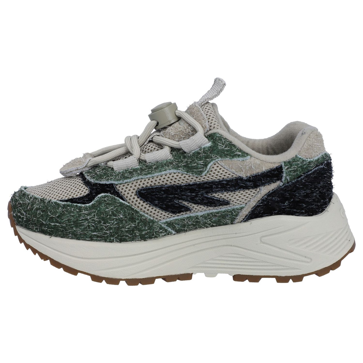 HTS Kids Shadow Lace FS - Pelican / Black / Four Leaf Clover