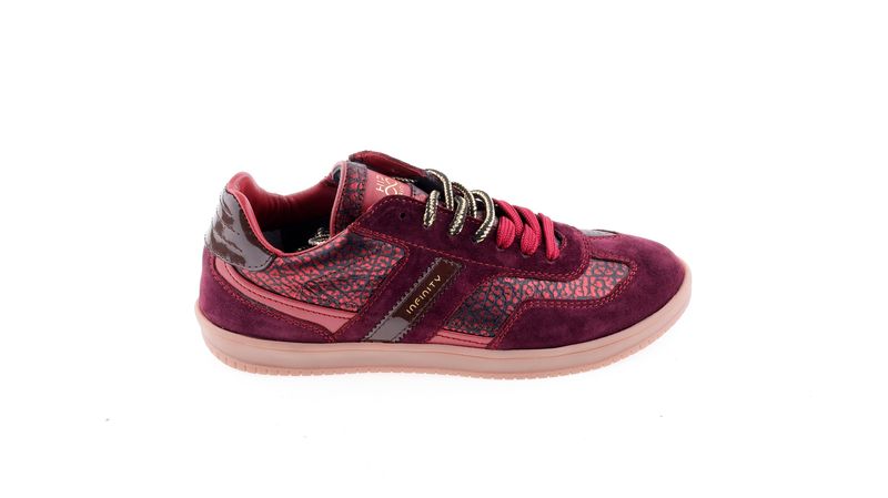H1113 Meisjessneaker Bordo