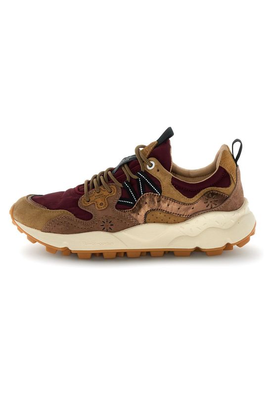 Flower Mountain Yamano Sneaker oak bordeaux bronze