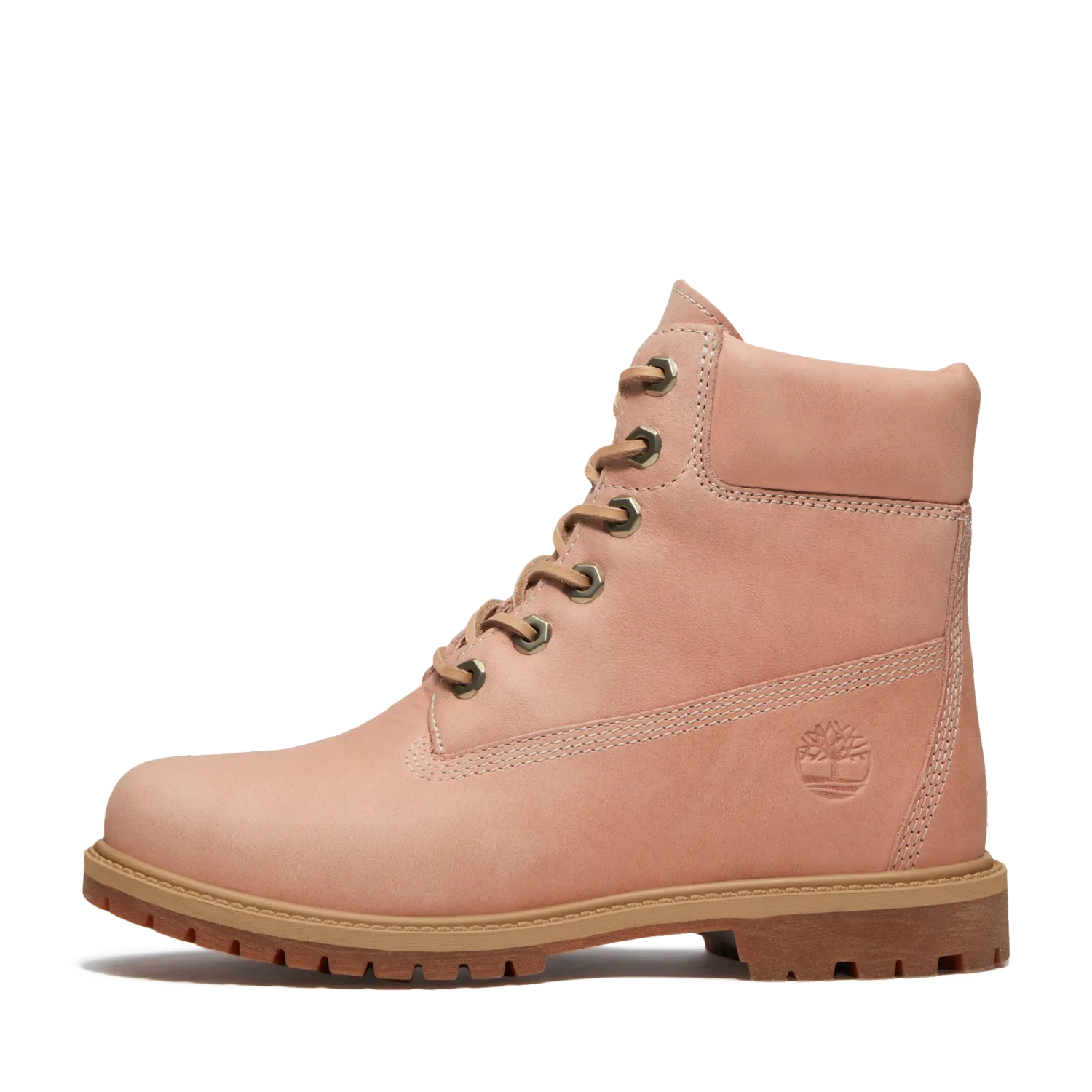 Timberland lace boot light pink full grain