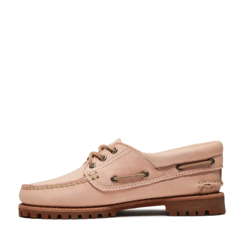Timberland boat shoe light pink full grain