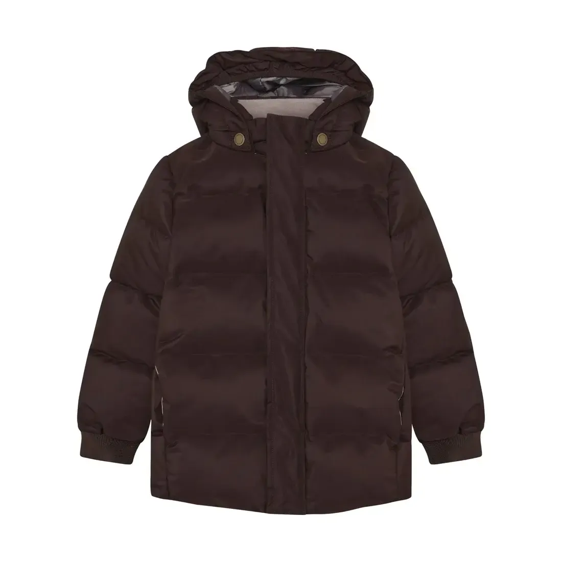 2124 Enfant Jacket Quilt Solid Coffee Bean