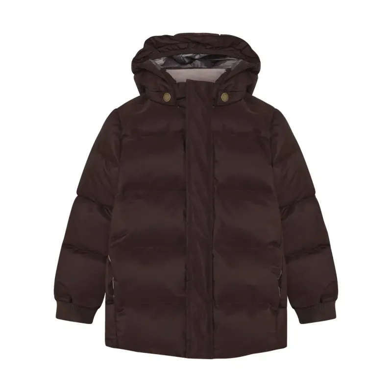2124 Enfant Jacket Quilt Solid Coffee Bean