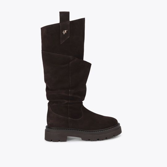 Steve Madden kiona dark brown suede