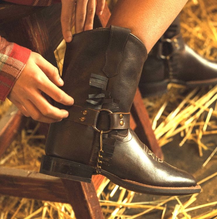 Bootstock Charlie Vintage Brown Low Junior