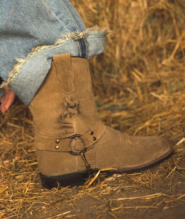 Bootstock Charlie Vintage Camel Low Junior