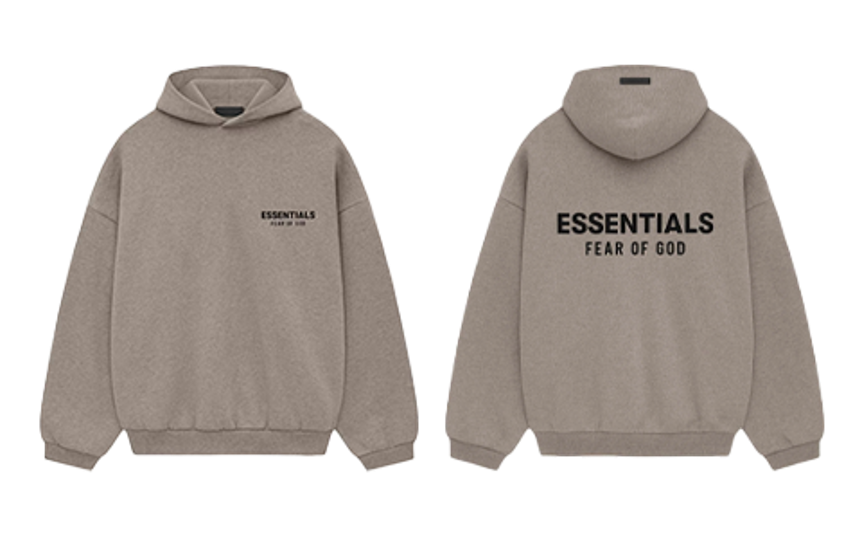 Essentials Fear of God Hoodie Fleece Heather Gray