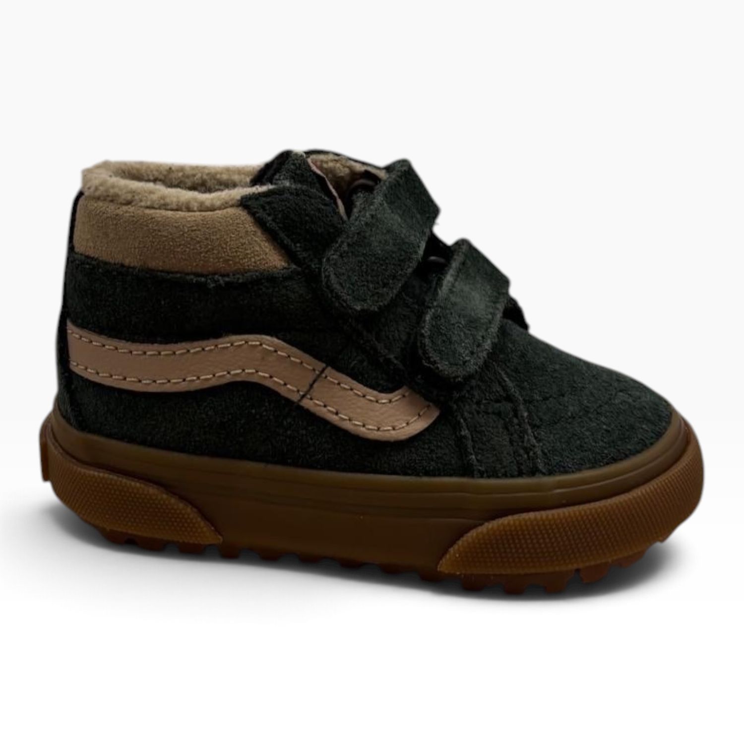 Vans insulat sneaker suede groen