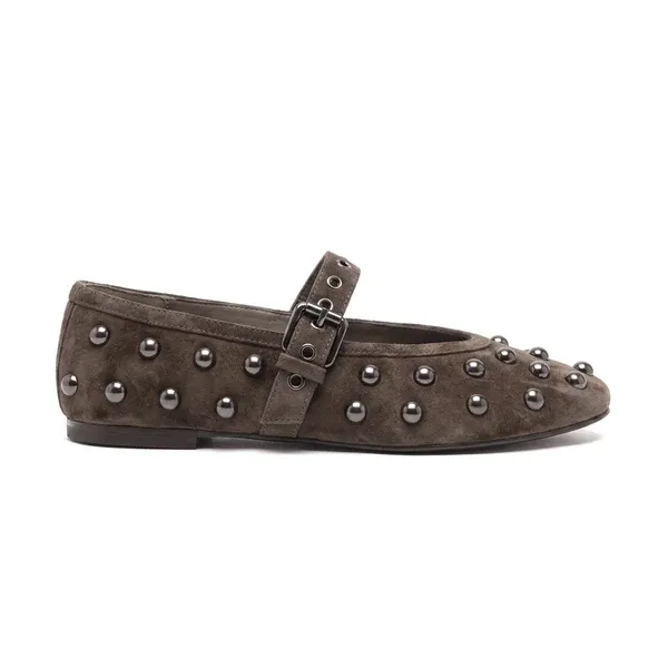 Cycleur de luxe vrouw Taupe Ballerina Studs Cecilia