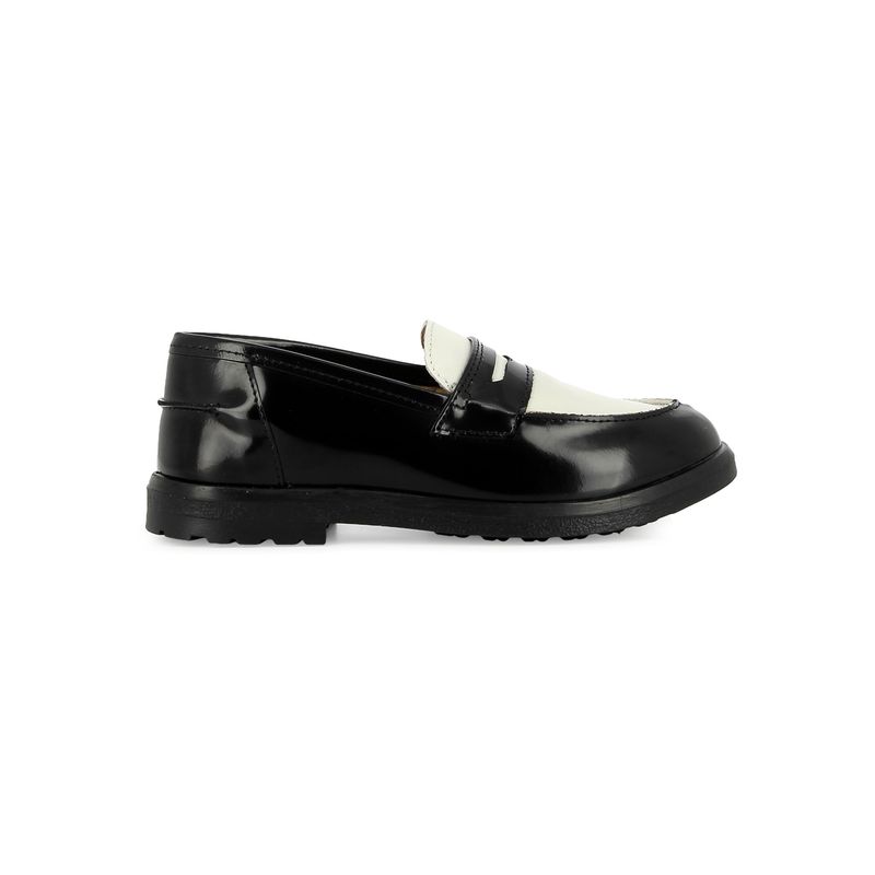 Tartine Chocola College Loafer Black White