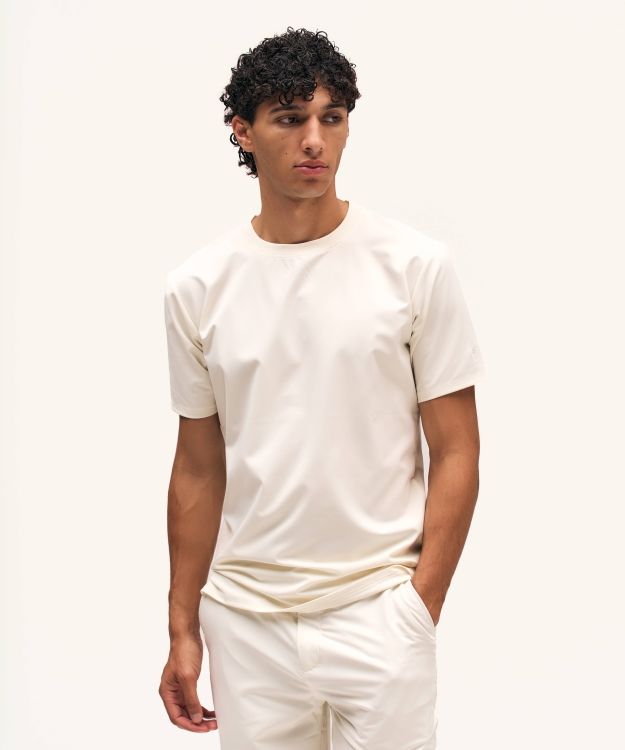 Travel t-shirt creme