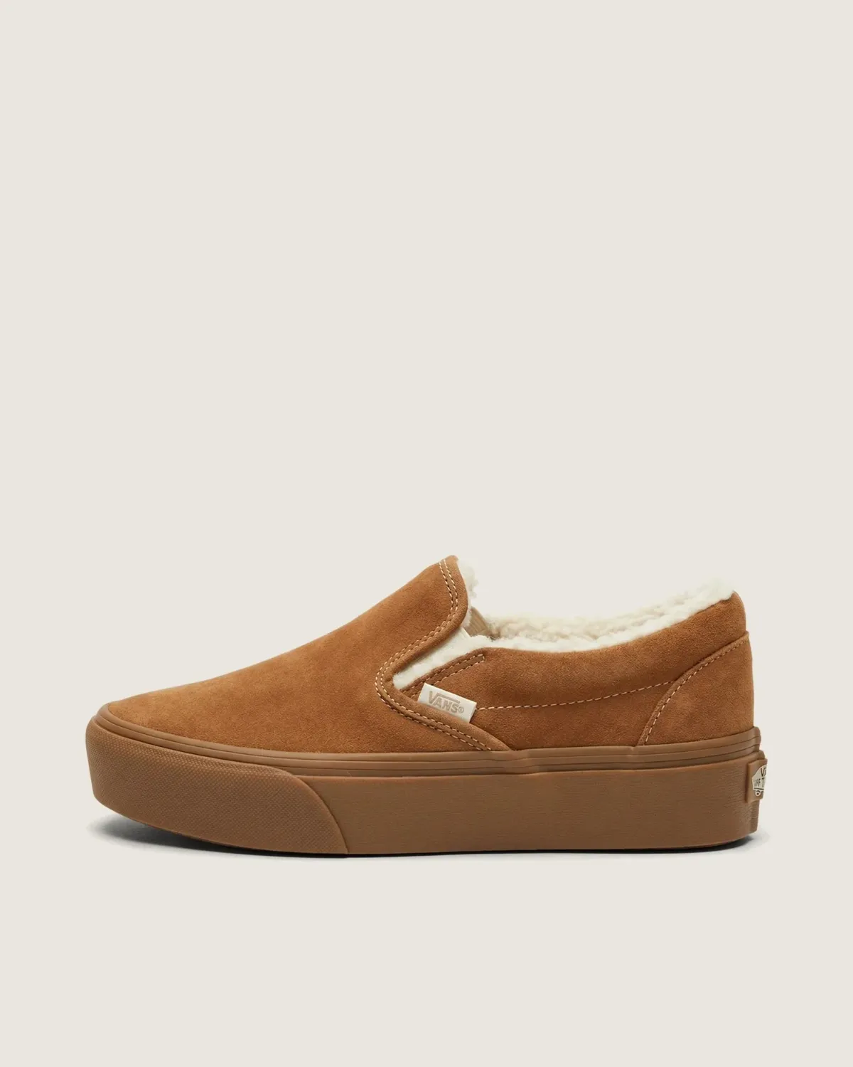 Vans  Slip on Sherpa Chipmunk