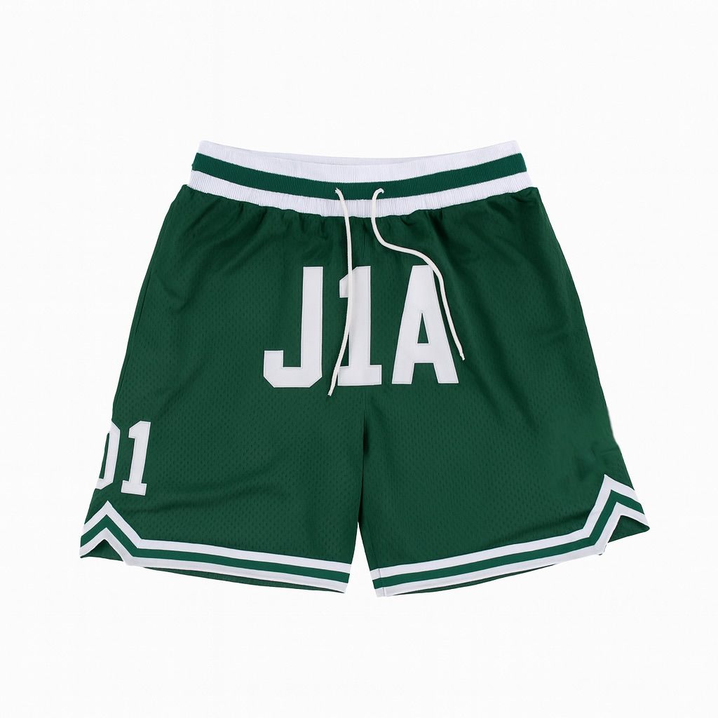 J1A Limited Edition Green Basketball shorts
