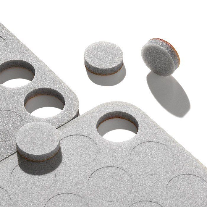 O DISK BAF 20 mm — Single-Use Pads for Smoothing and Polishing the Skin of the Feet