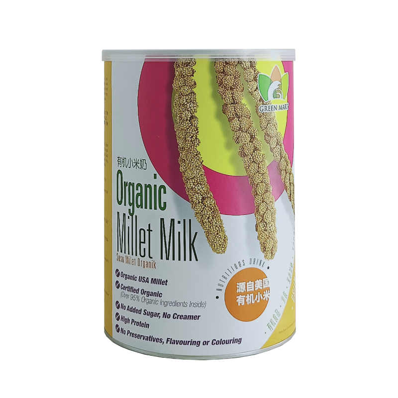 Hei Hwang Organic Millet Milk 黑王有机小米奶 500gm Hei Hwang Organic Millet Milk 黑王有机小米奶 500gm
