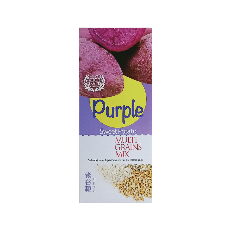 Hei Hwang Purple Sweet Potato Multi Grains Mix 紫谷粮即溶饮料 15's x 30g Hei Hwang Purple Sweet Potato Multi Grains Mix 紫谷粮即溶饮料 15's x 30g