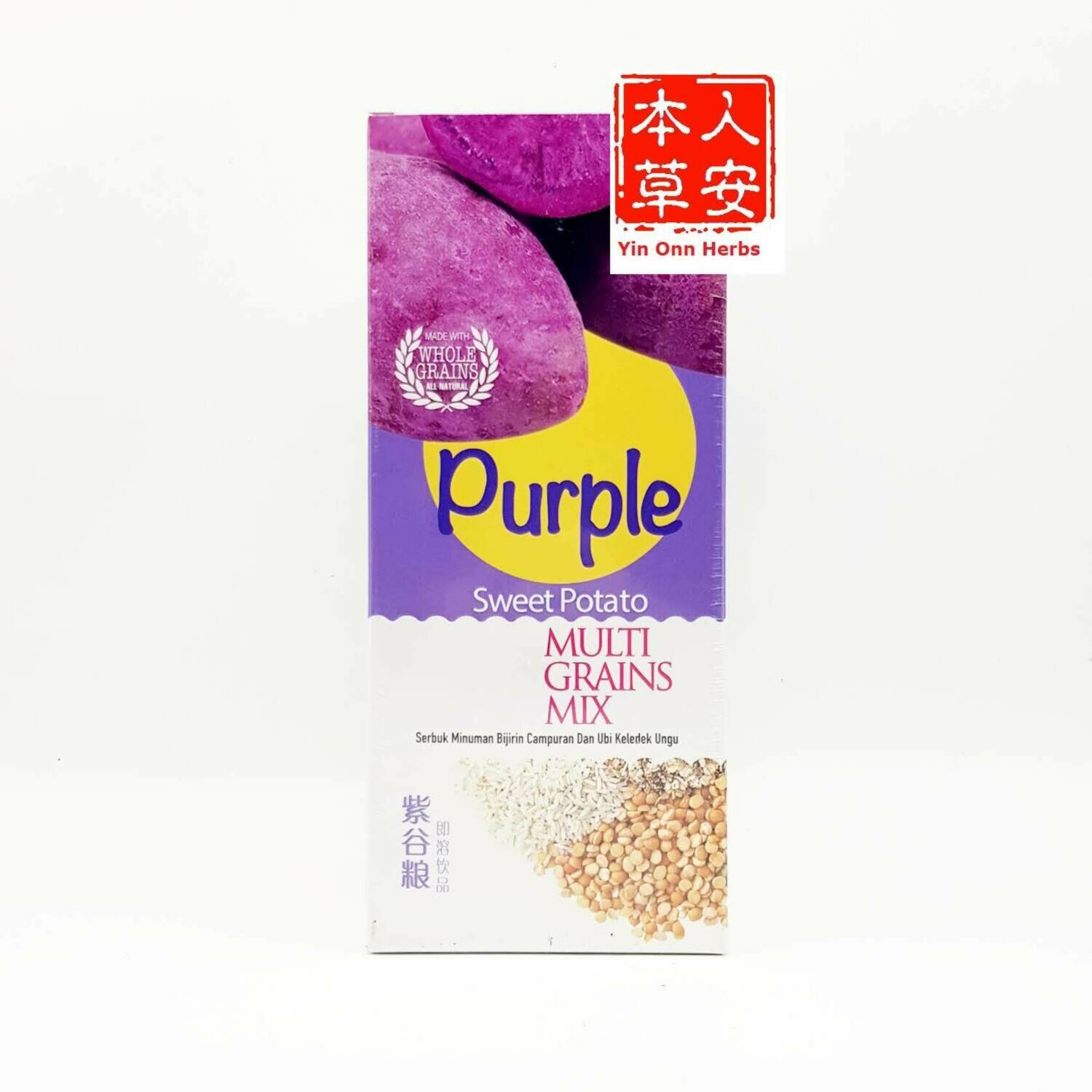 黑王紫谷粮即溶饮料 30gx15's Hei Hwang Purple Sweet Potato Multi Grains Mix