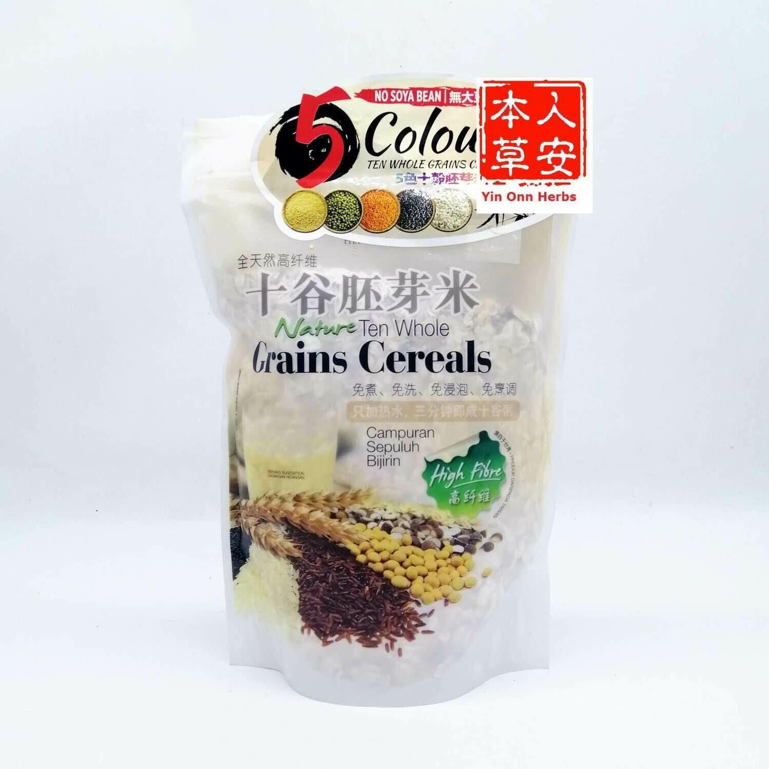 黑王5色十谷胚芽米 500gm Hei Hwang 5 Colour Ten Whole Grains Cereals