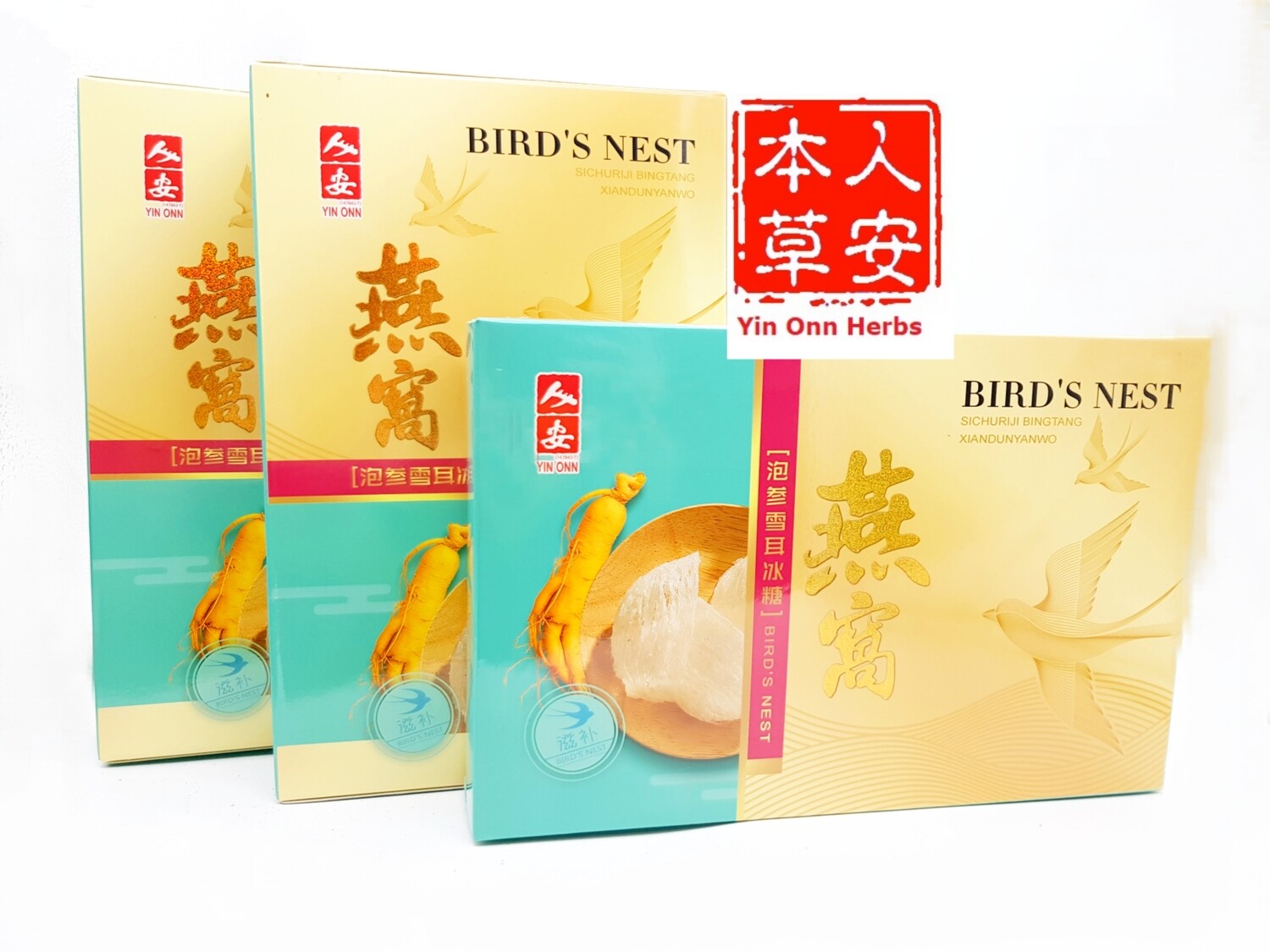 Bird's Nest with White Fungus, Ginseng, Rock Sugar (3x70ml) x 3 boxes