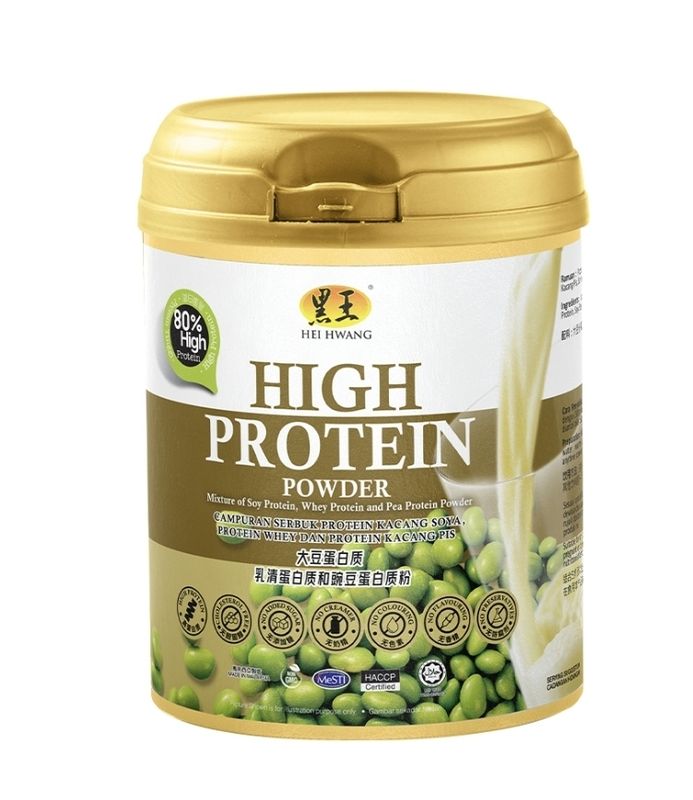 Hei Hwang High Protein Powder 黑王有机大豆蛋白质粉 500g