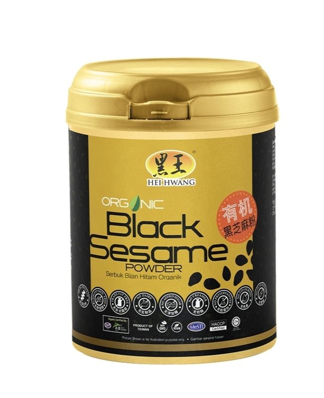 Hei Hwang Organic Black Sesame Powder 300gm