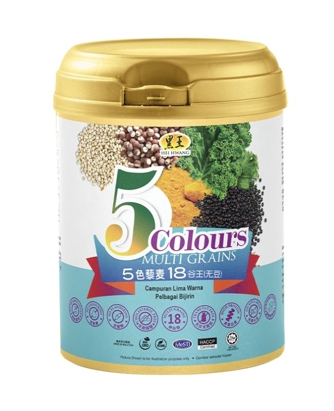 Green Mart 5 Colours Multi-Grains 5色藜麦18谷王（无豆）500g