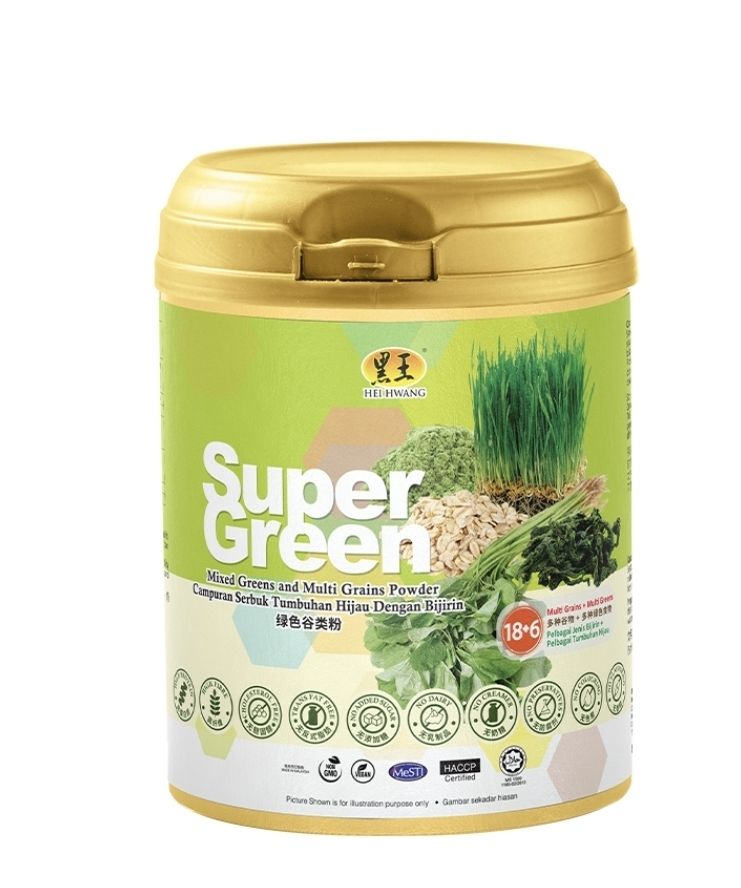 黑王绿色谷类粉 500g Green Mart Super Green Multi Grain