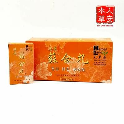 追风苏合丸 20小丸 ZhuiFung So Hup Pills (Small Pills)