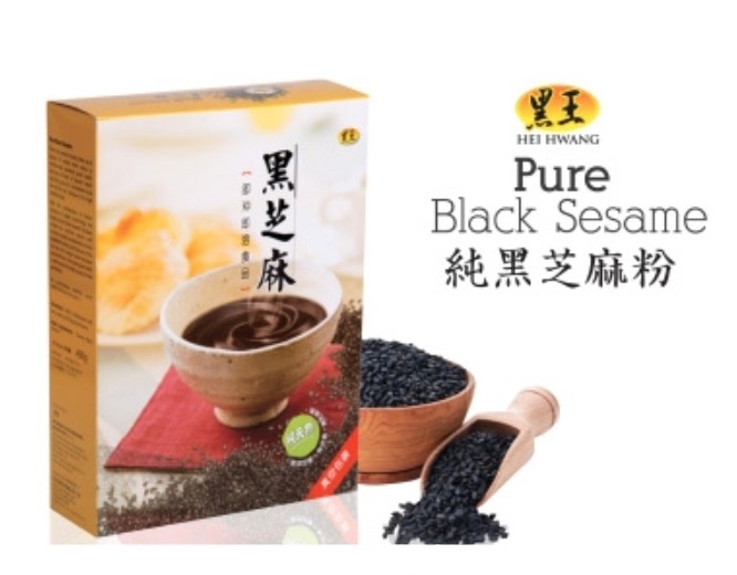 黑王黑芝麻粉 400gm Hei Hwang Black Sesame Powder